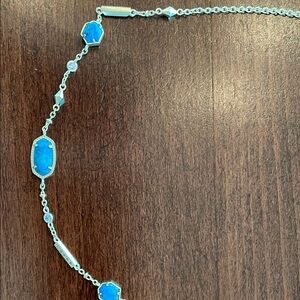 Kendra Scott Teal/Gold Adjustable Necklace